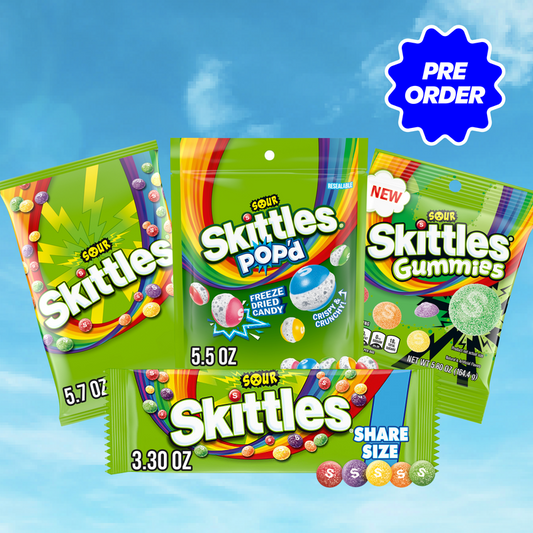 PRE-ORDER The Sour SKITTLES Big Game Bundle