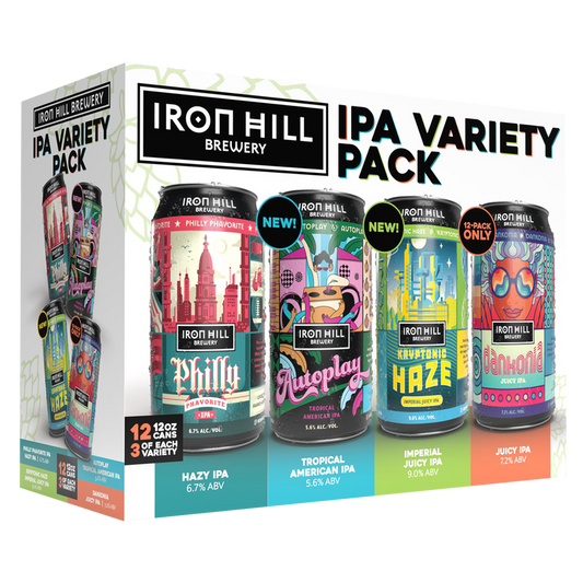 Iron Hill Variety IPA 12pk 12oz Can 9% ABV