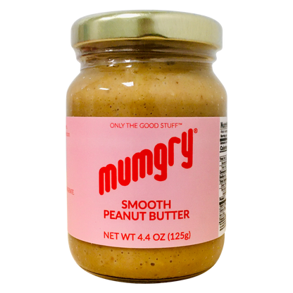 Mumgry Smooth Peanut Butter Mini Jar 4.4oz