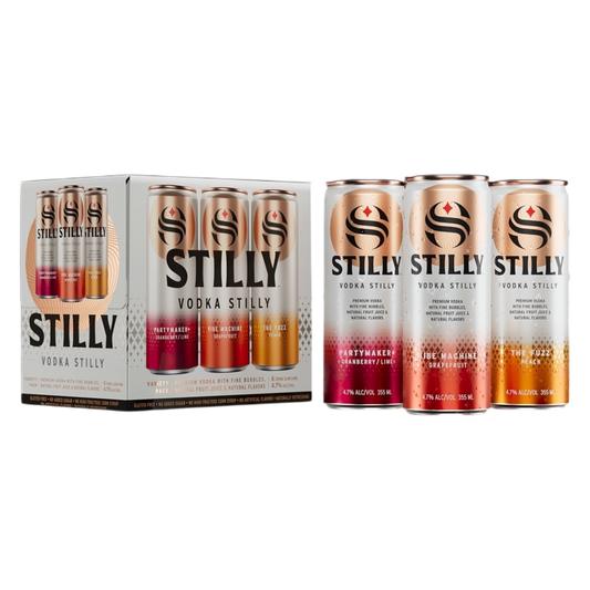 Stilly Premium Vodka Seltzers VP1 6pk 12oz Cans 4.7% ABV