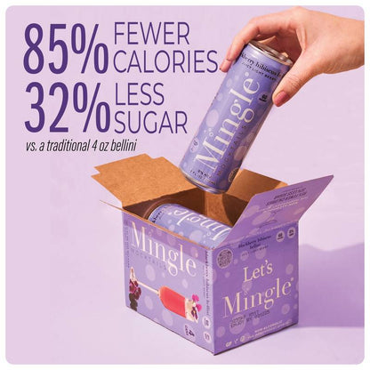 Mingle Mocktail Blackberry 4pk 12oz Can