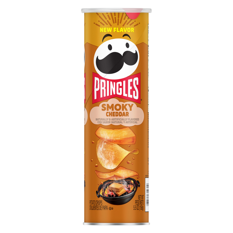 Pringles Smoky Cheddar, 5.5 oz