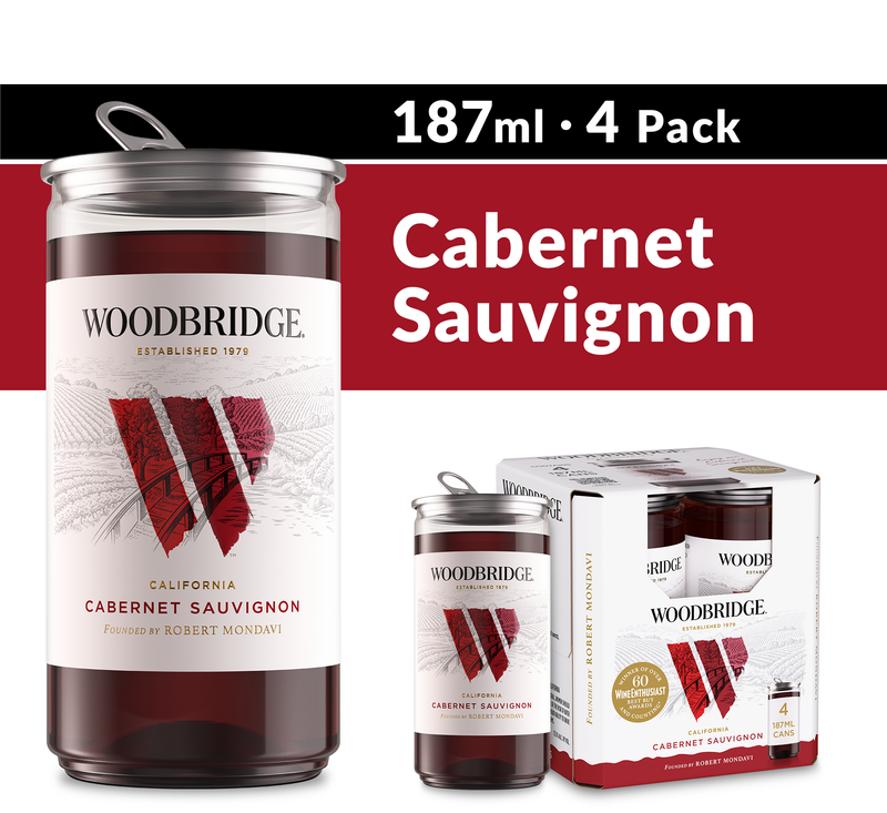 Woodbridge Cabernet 4pk 187ml