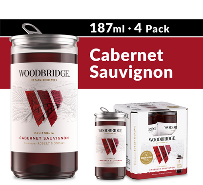 Woodbridge Cabernet 4pk 187ml