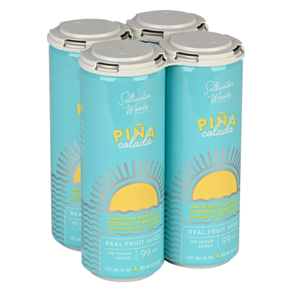 Saltwater Woody Pina Colada 4pk 12oz Can 4.5% ABV
