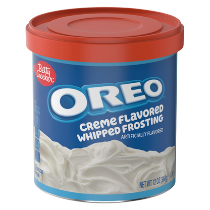 Betty Crocker OREO Creme Whipped Frosting 12oz