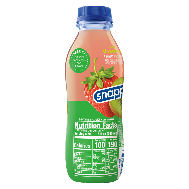 Snapple Kiwi Strawberry 16oz Btl