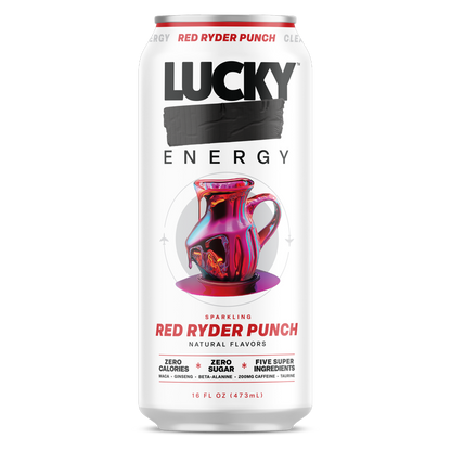 Lucky Energy Red Ryder Punch 16oz Can