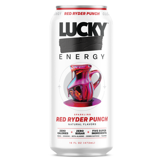 Lucky Energy Red Ryder Punch 16oz Can