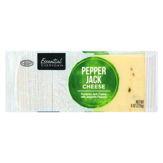 Essential Everyday Pepper Jack Cheese Chunk 8oz