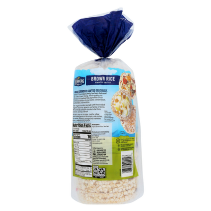 Lundberg Family Farms Lightly Salted Organic Brown Rice Cakes 8.5oz bag