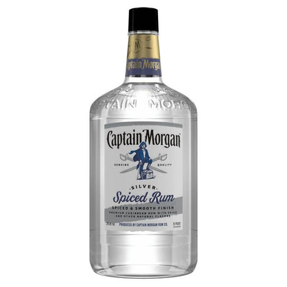 Captain Morgan Silver Spiced Rum 1.75L (70 proof)