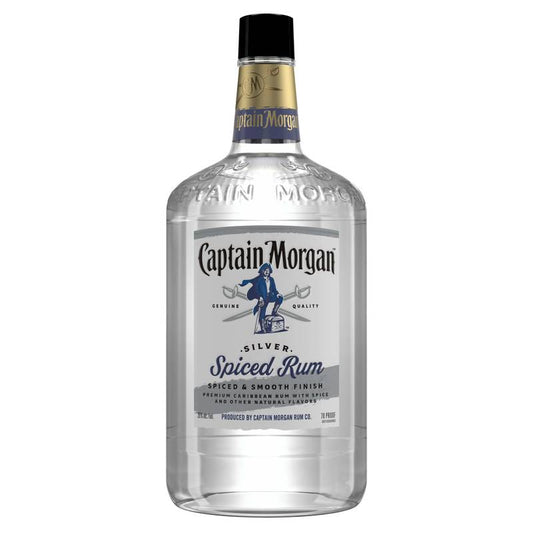 Captain Morgan Silver Spiced Rum 1.75L (70 proof)