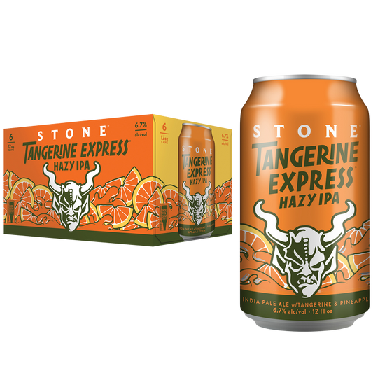Stone Brewing Tangerine Express Hazy IPA 6pk 12oz Can 6.7% ABV