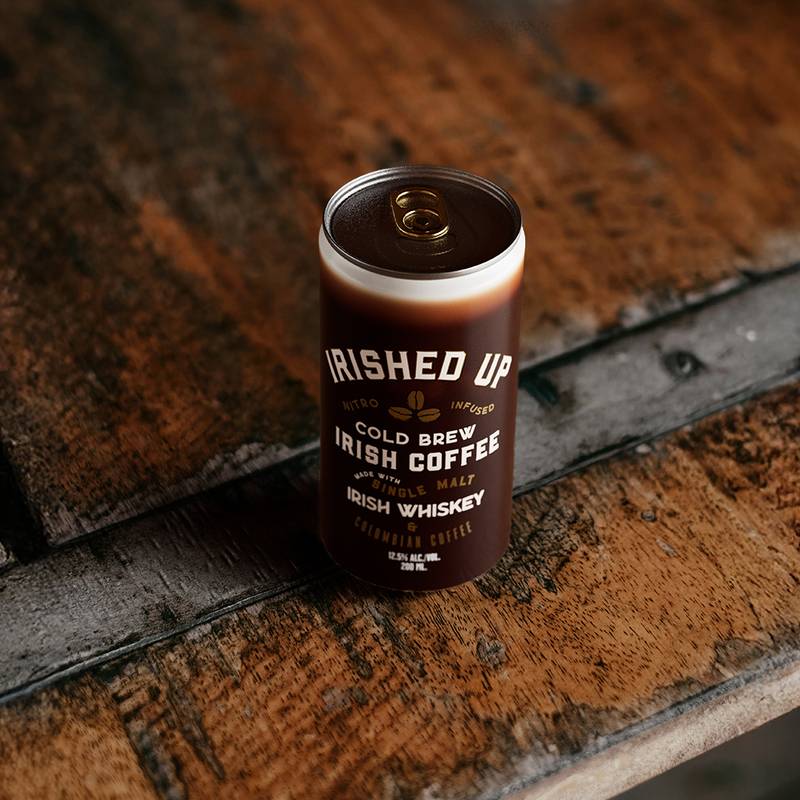 Irished Up Cold Brew Irish Coffee 4pk 200ml 12.5% ABV