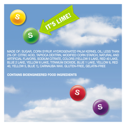 SKITTLES Original Chewy Candy, 7.2 oz Bag