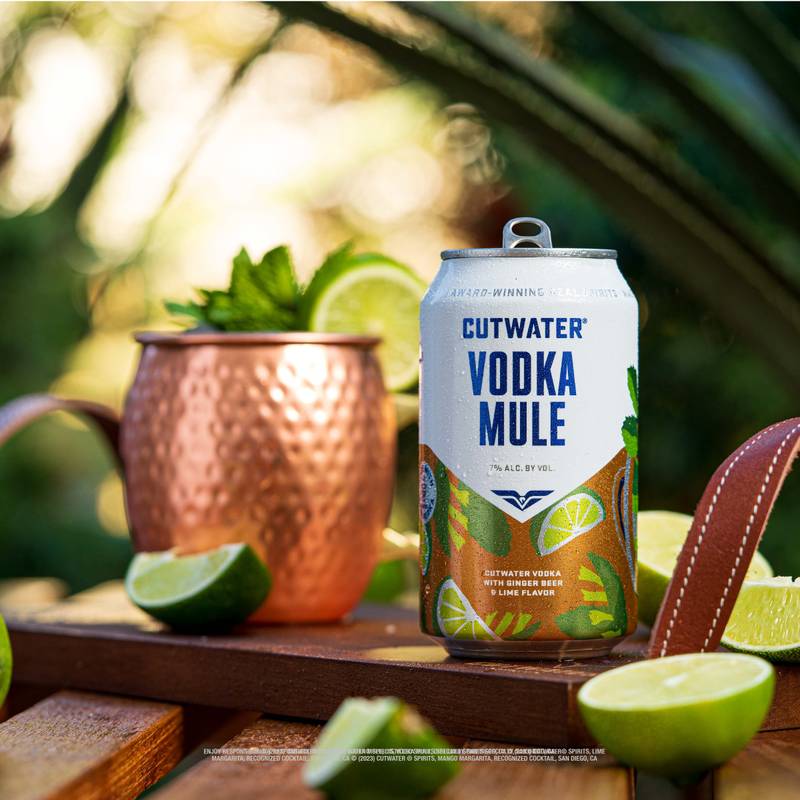 Cutwater Vodka Mule 4pk 12oz Can 7% ABV