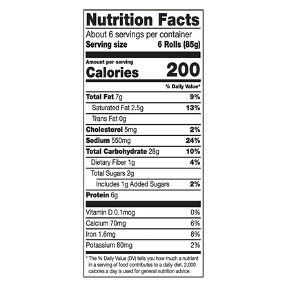 Frank's RedHot® Buffalo Style Chicken Flavored Snack Rolls, 18 oz