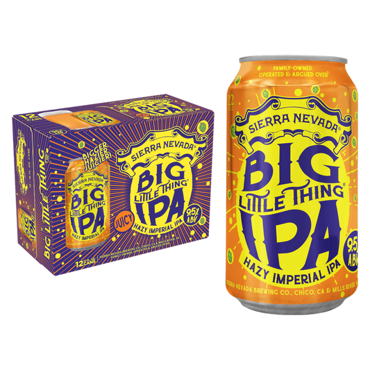 Sierra Nevada Brewing Co. Big Little Thing Imperial IPA 12pk 12oz Can 9% ABV