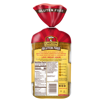 Canyon Bakehouse Frozen Gluten Free Mountain White - 18oz