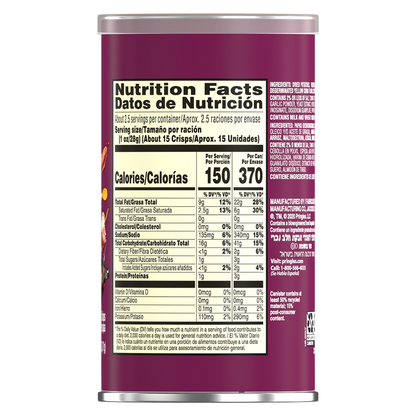 Pringles Barbecue Large Grab & Go 2.5oz