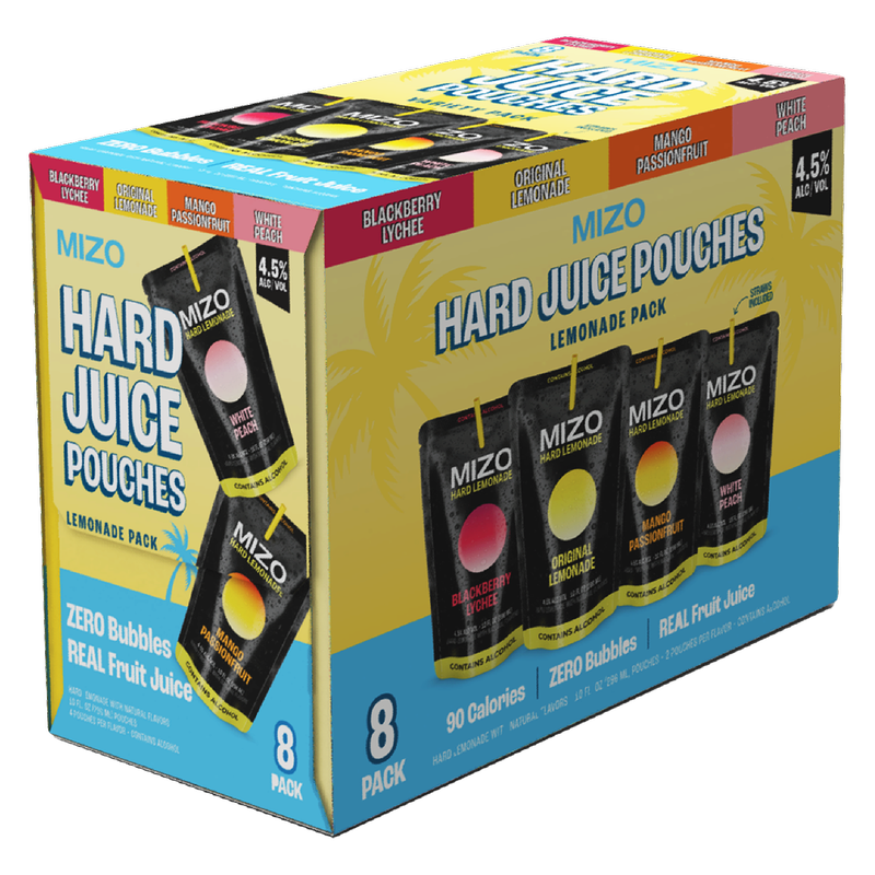 Mizo Hard Lemonade Variety Pack (8PK 10 OZ)