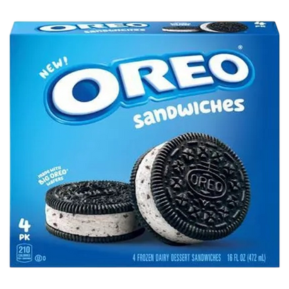 Oreo Frozen Dessert Sandwich, 4ct