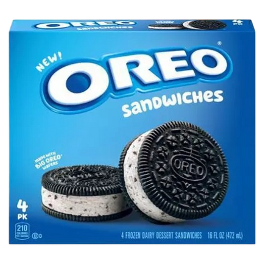 Oreo Frozen Dessert Sandwich, 4ct