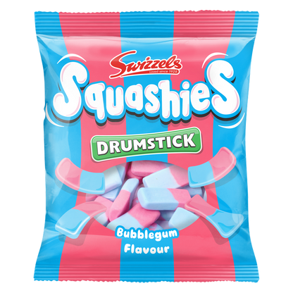 Swizzels Drumstick Squashies Bubblegum, 4.9 oz