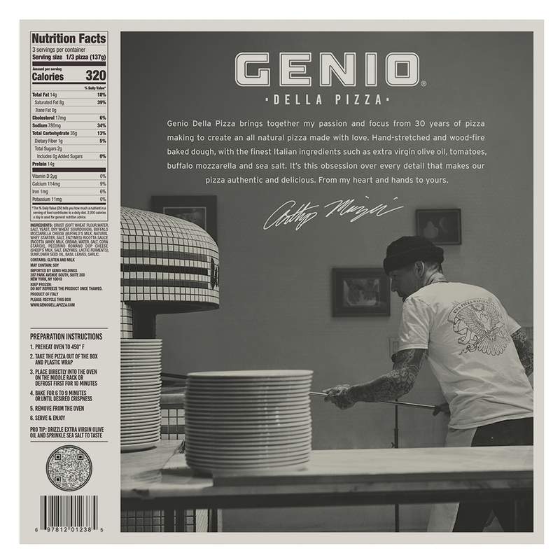 Genio Bianca Pizza 14.5oz