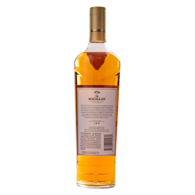Macallan Classic Cut 2022 750ml (105 Proof)