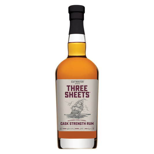Cutwater Single Barrel Cask Strength Rum 750ml