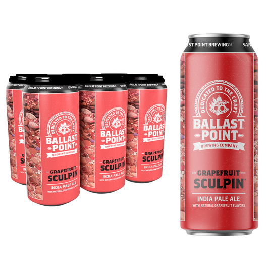 Ballast Point Brewing Co. Grapefruit Sculpin IPA 6pk 16oz