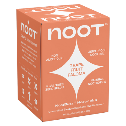 Noot Grapefruit Paloma Non-Alcoholic Cocktail 4pk 12oz Can