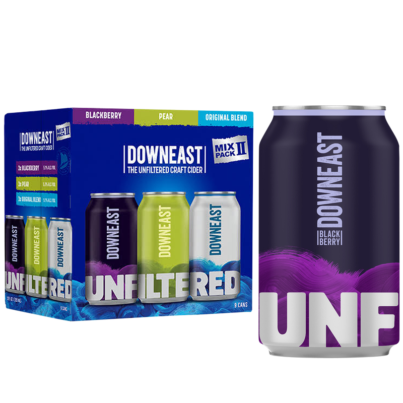 Downeast Cider Variety No. 2 9pk 12oz Cans