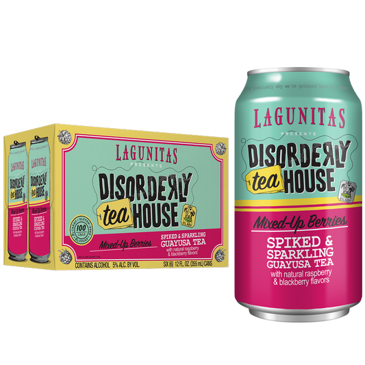 Lagunitas Disorderly Tea House- Mixed-up Berry 6pk 12oz Can 5.0% ABV