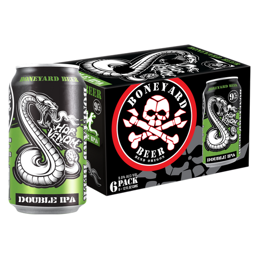 Boneyard Beer Hop Venom DIPA 6/12 cans
