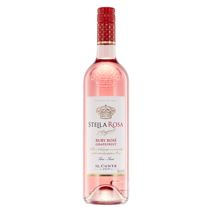 Stella Rosa Ruby Rose Grapefruit Semi-Sweet Rose Wine 750 ml