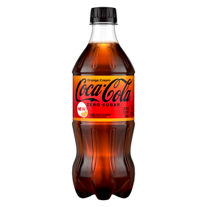 Coca-Cola Orange Cream Zero Sugar 20oz Btl