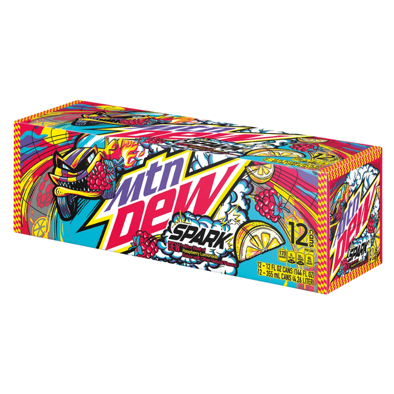 Mountain Dew Spark 12pk 12oz Can