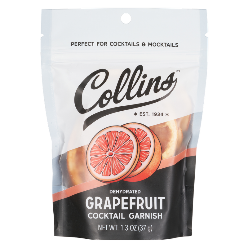 Collins Dehydrated Grapefruit Cocktail Garnish