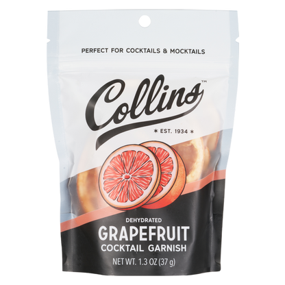 Collins Dehydrated Grapefruit Cocktail Garnish