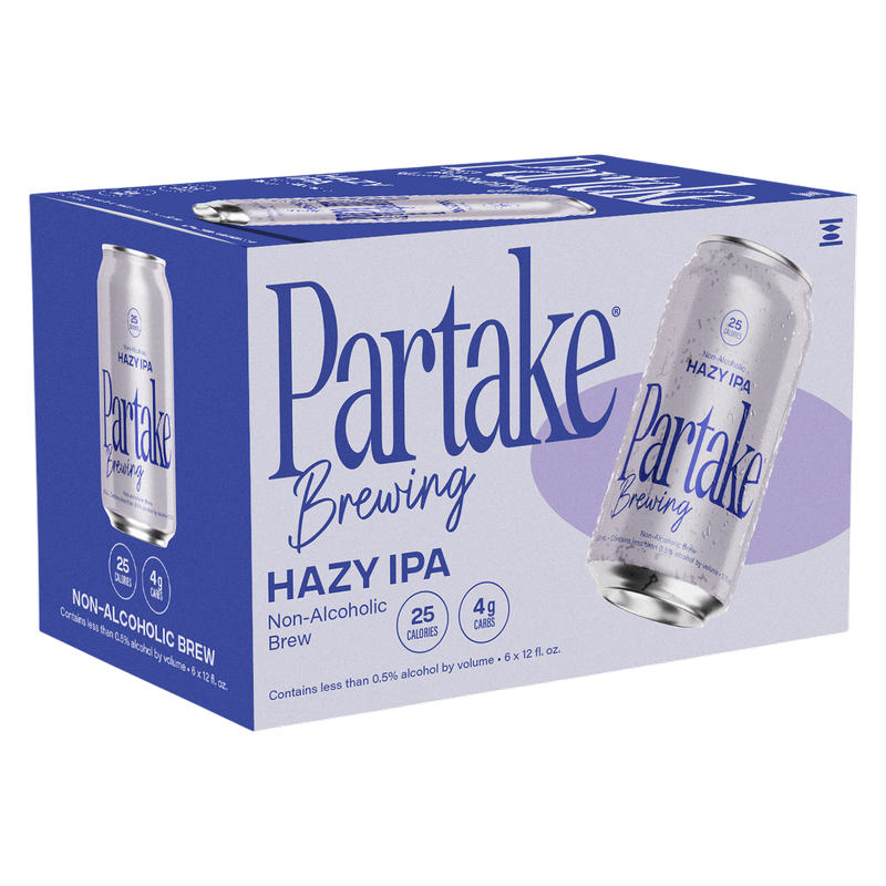 Partake Brewing Non-Alcoholic Hazy IPA (6PKC 12 OZ)
