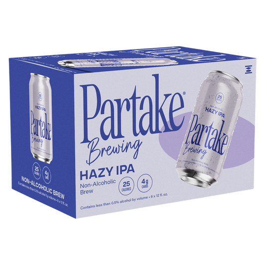 Partake Brewing Non-Alcoholic Hazy IPA (6PKC 12 OZ)