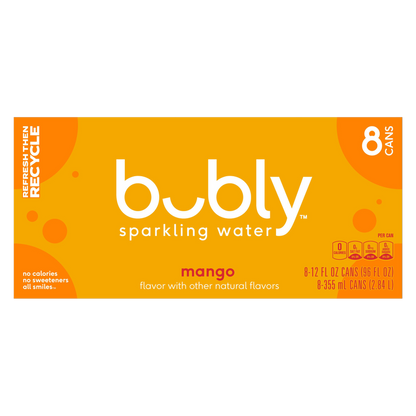 Bubly Mango 8pk 12oz Can
