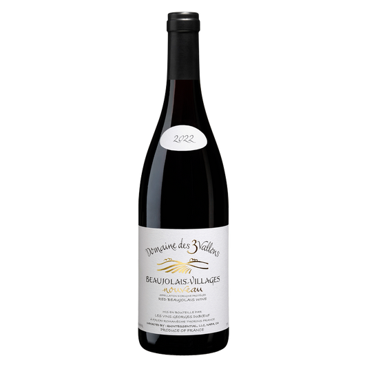 ﻿Domaine des 3 Vallons Beaujolais-Villages Nouveau