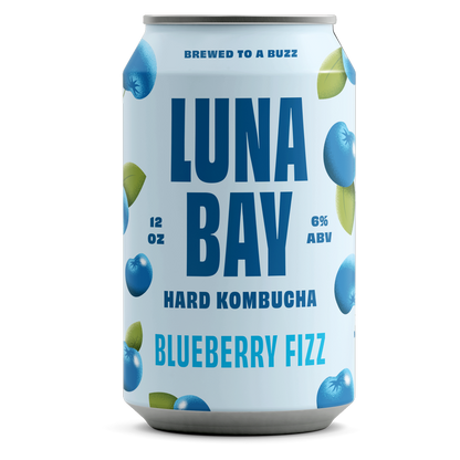 Luna Bay Hard Komucha Variety Pack 6pk 12oz Can 6% ABV