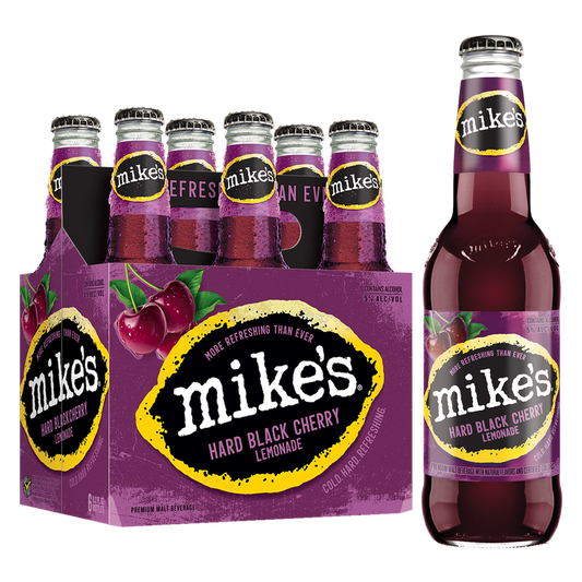 Mike's Hard Black Cherry 6pk 11.2oz Btl 5.0% ABV