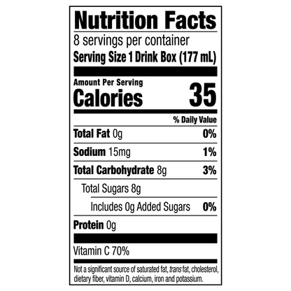 Honest Kids Organic Super Fruit Punch 8pk 6oz Box