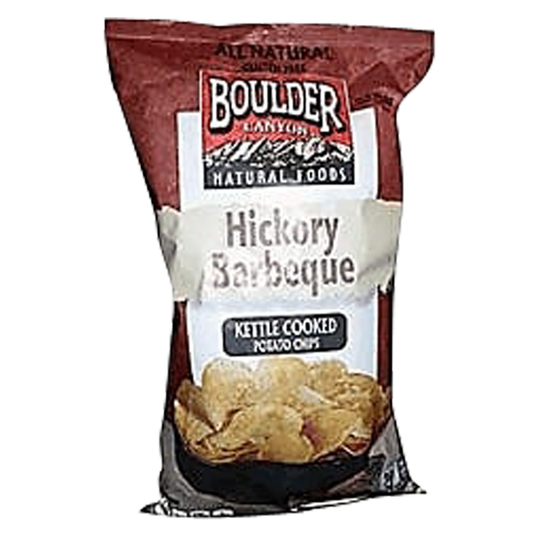 Boulder Chips Hickory Bbq 6.5oz